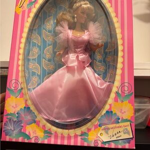 Pink Fashion Doll with Elegant Dress